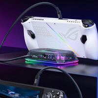 Este dock para Steam Deck, ROG Ally y más viene con RGB y ahora sale más barato