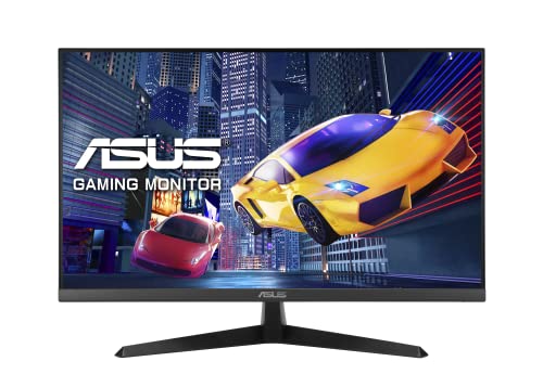 ASUS Monitor de juegos VY279HGE Eye Care 27" FHD (IPS, 144Hz, SmoothMotion, 1ms (MPRT), FreeSync Premium, tecnología Eye Care Plus, filtro de luz azul, sin parpadeo, tratamiento antibacteriano)