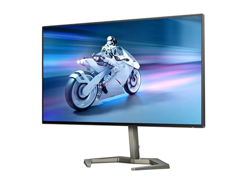 Philips Evnia 27M1F5800 - Monitor para Juegos UHD de 27 Pulgadas, HDR600, Compatible con G-Sync, FreeSync Premium Pro (3840 x 2160, 144 Hz, HDMI 2.1, DisplayPort, USB Hub), Color Negro